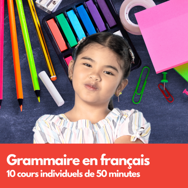 Cours de grammaire en français pour enfants