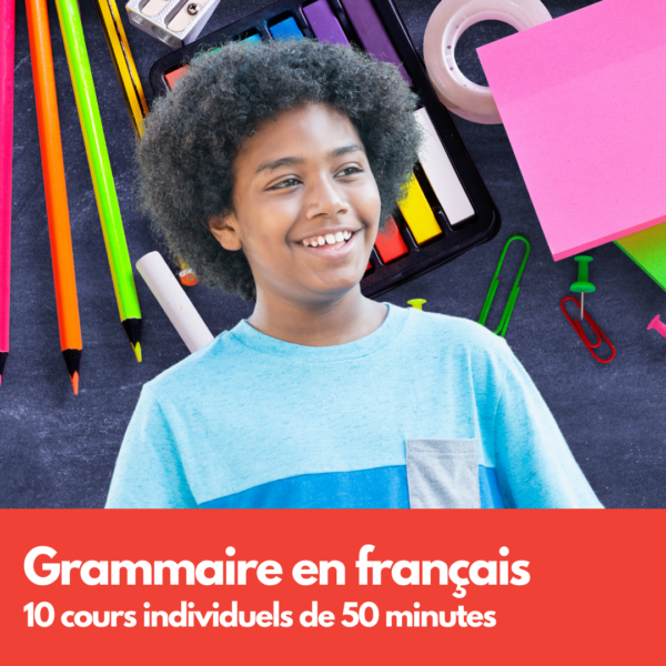 cours de grammaire en français pour collégiens